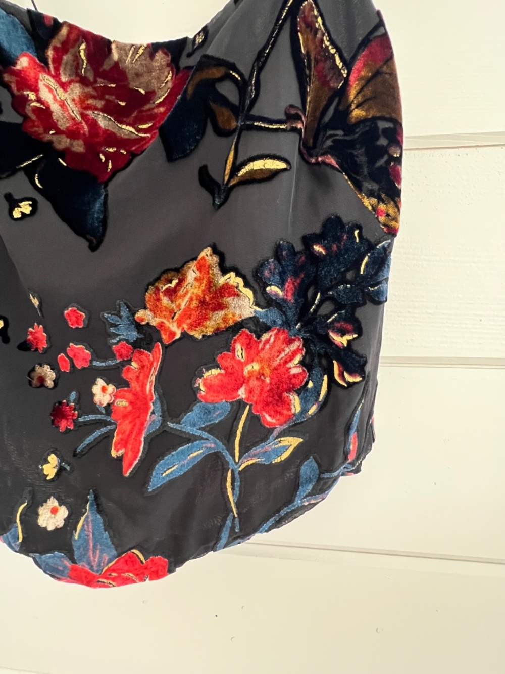 Free People Black Floral Midi Skirt - Picture 6 of 14